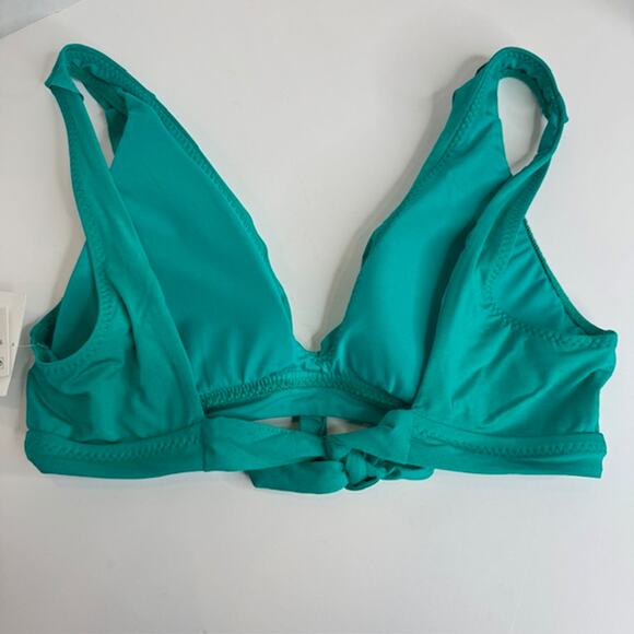 Becca Virtue Socialite Ariella Ruffle Halter Top Large Jasper - Picture 7 of 12